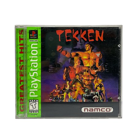 Jogo Tekken - PS1 (Greatest Hits)