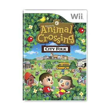 Jogo Animal Crossing: City Folk - Wii