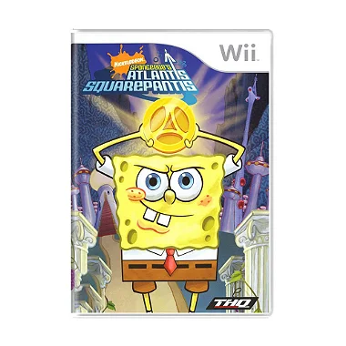 Jogo SpongeBob's Atlantis SquarePantis - Wii