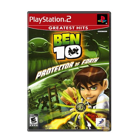 Jogo Ben 10: Protector of Earth - PS2 (Greatest Hits)