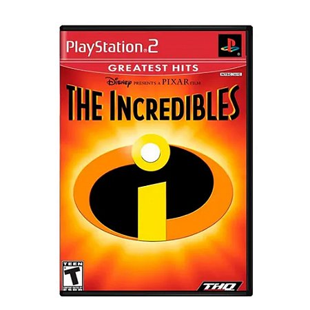 Jogo The Incredibles - PS2 (Greatest Hits)