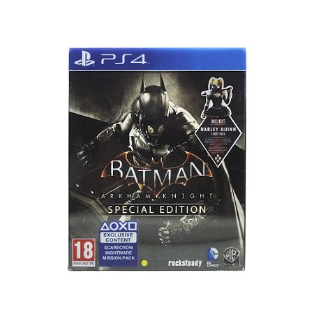 Jogo Batman: Arkham Knight (SteelCase) - PS4