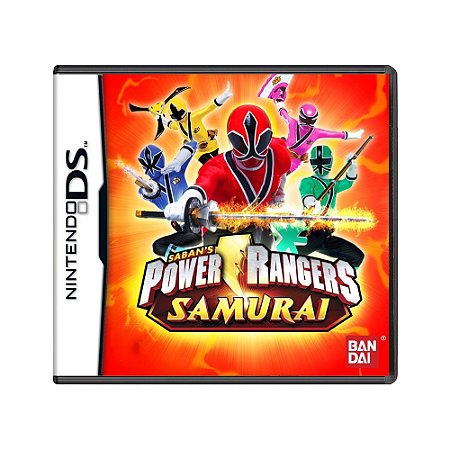 Jogo Power Rangers Samurai - DS