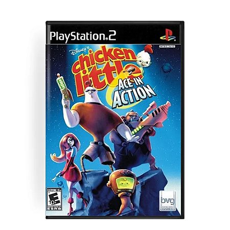 Jogo Disney Chicken Little Ace In Action - PS2