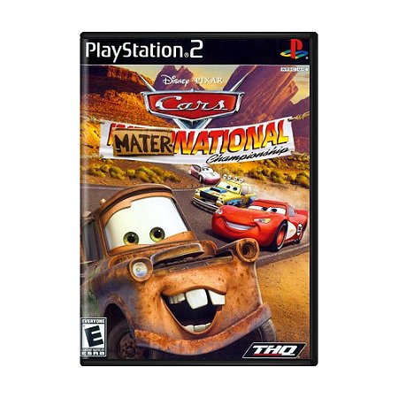 Jogo Disney Cars Mater-National Championship - PS2