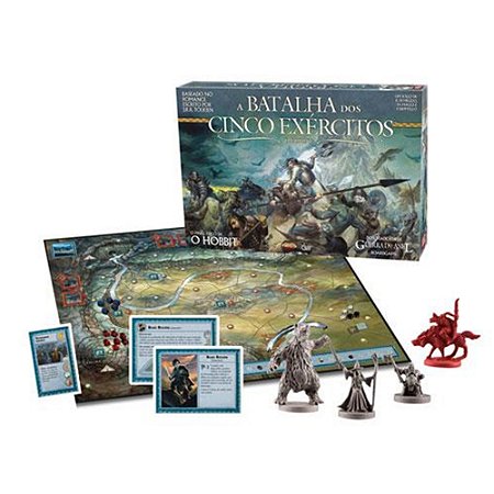 Jogo De Tabuleiro O Hobbit: A Batalha dos Cinco Exércitos - Devir
