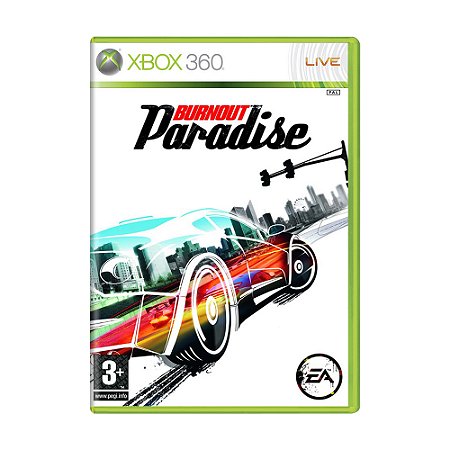 Jogo Burnout Paradise - Xbox 360 (Europeu)