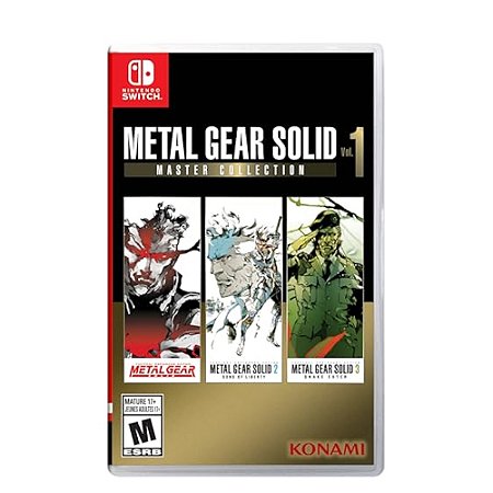 Jogo Metal Gear Solid: Master Collection Vol.1 - Switch