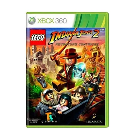 Jogo LEGO Indiana Jones 2: The Adventure Continues - Xbox 360 (Platinum Hits)