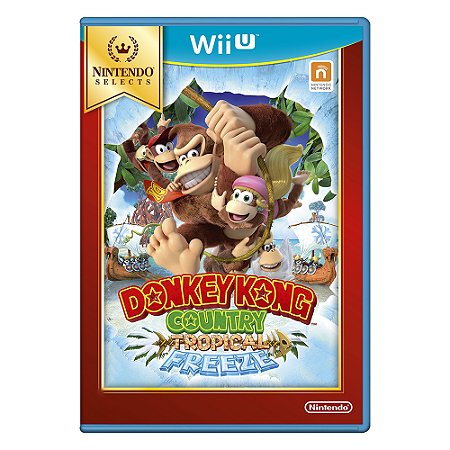 Jogo Donkey Kong Country Tropical Freeze - Wii U (Nintendo Selects)
