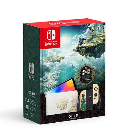 Console Nintendo Switch OLED (The Legend of Zelda Edition) - Nintendo