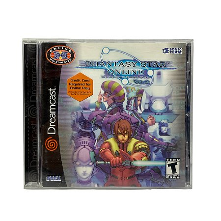 Jogo Phantasy Star Online Ver. 2 - Dreamcast
