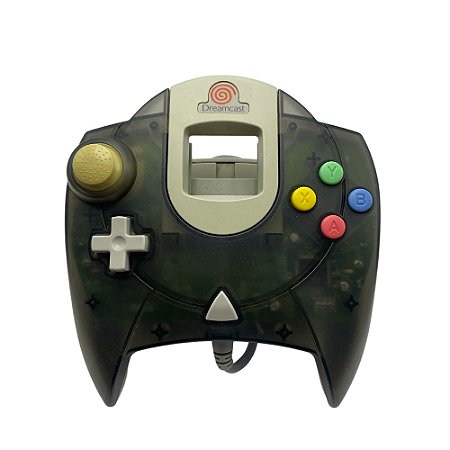 Controle Dreamcast Preto Transparente - Sega