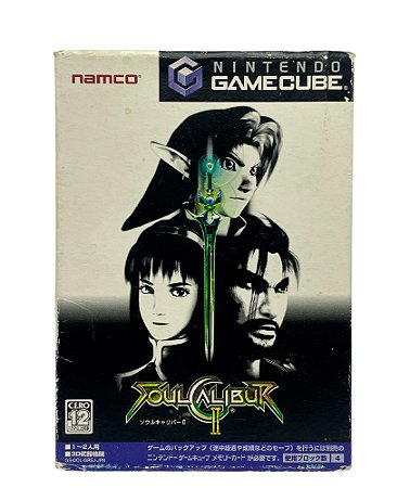 Jogo SoulCalibur II - GameCube (Japonês)