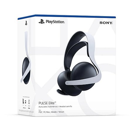 Headset Pulse Elite Branco Sem Fio  - Sony