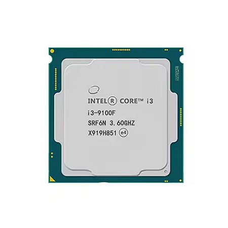 Processador Intel Core i3-9100F 3,6 GHz Coffee Lake Refresh - Intel