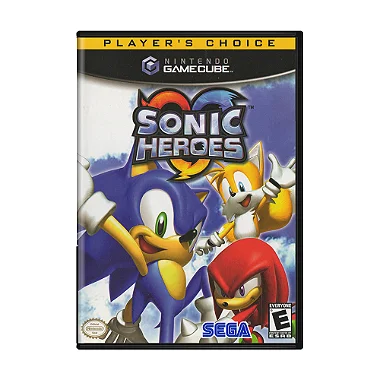Jogo Sonic Heroes - GameCube (Player's Choice)