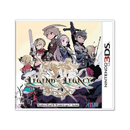 Jogo The Legend of Legacy - 3DS