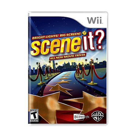 Jogo Scene It? Bright Lights! Big Screen! - WII
