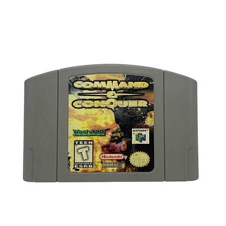 Jogo Command & Conquer - N64