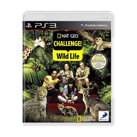 Jogo Nat Geo Challenge! Wild Life - PS3