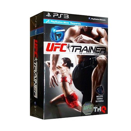 Jogo UFC Personal Trainer: The Ultimate Fitness System + Leg Strap - PS3