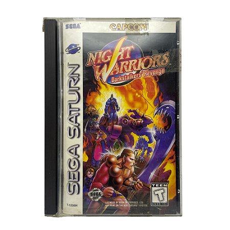 Jogo Night Warriors: Darkstalker's Revenge - Sega Saturn
