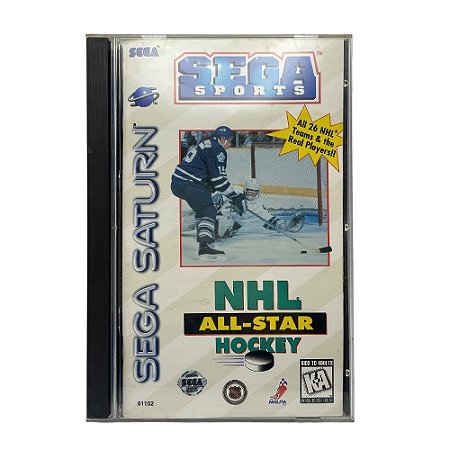 Jogo Sega Sports NHL All-Star Hockey - Sega Saturn