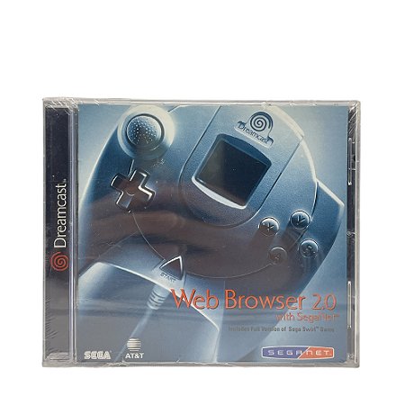 Disco Web Browser 2.0 SegaNet - DreamCast (Lacrado)