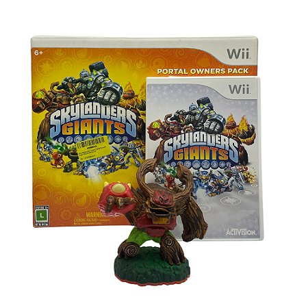Jogo Skylanders Giants (Portal Owners Pack) - Wii