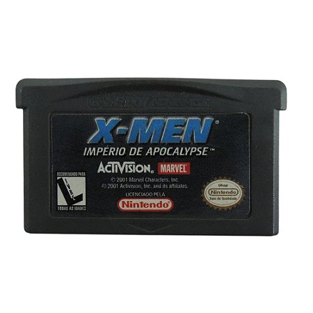 Jogo X-Men: Império De Apocalypse - GBA