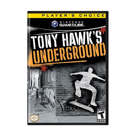Jogo Tony Hawk's Underground - GameCube (Lacrado, NC Games)