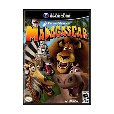 Jogo DreamWorks Madagascar - GameCube (Lacrado, NC Games)