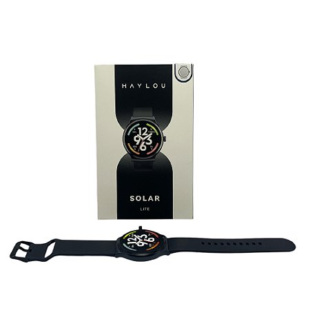 Relógio Smartwatch Solar Lite Bluetooh Azul - Haylou