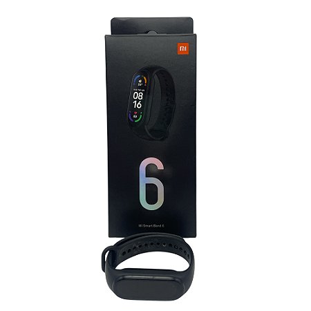 Pulseira Inteligente MI Smart Band 6 Preta - Xiaomi