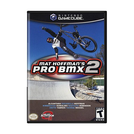 Jogo Mat Hoffman's Pro BMX 2 - GameCube (Lacrado, NC Games)
