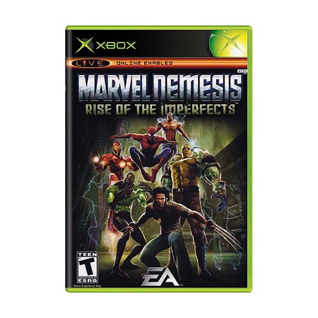 Jogo Marvel Nemesis: Rise of the Imperfects - Xbox (Lacrado, NC Games)