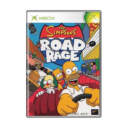 Jogo The Simpsons: Road Rage - Xbox (Platinum Hits, Lacrado, NC Games)