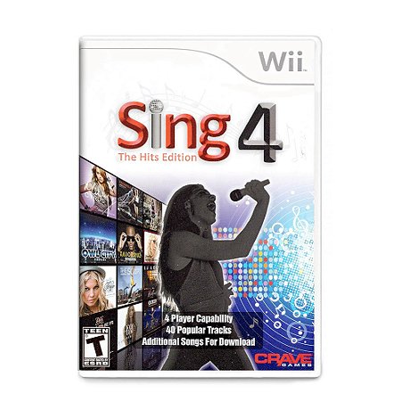 Jogo Sing 4: The Hits Edition - WII