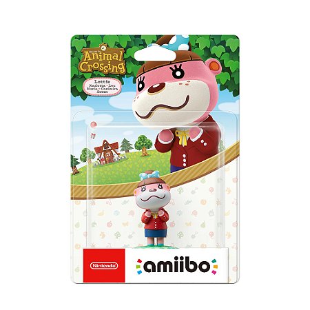 Amiibo Welcome To Animal Crossing: Lottie - Nintendo (Lacrado)