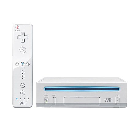 Console Nintendo Wii Branco - Nintendo (Japonês)