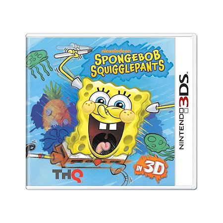 Jogo Spongebob Squigglepants 3D - 3DS