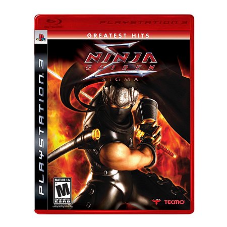 Jogo Ninja Gaiden Sigma (Greatest Hits, Lacrado) - PS3