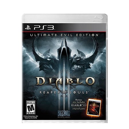 Jogo Diablo III: Reaper Of Souls (Ultimate Evil Edition) - PS3 (Lacrado)