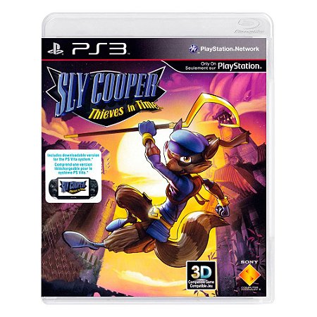 Jogo Sly Cooper: Thieves in Time - PS3 (Lacrado)