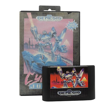 Jogo Cyborg Justice - Sega Genesis
