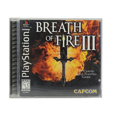 Jogo Breath Of Fire III - PS1