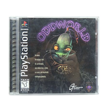 Jogo Oddworld: Abe's Oddysee - PS1