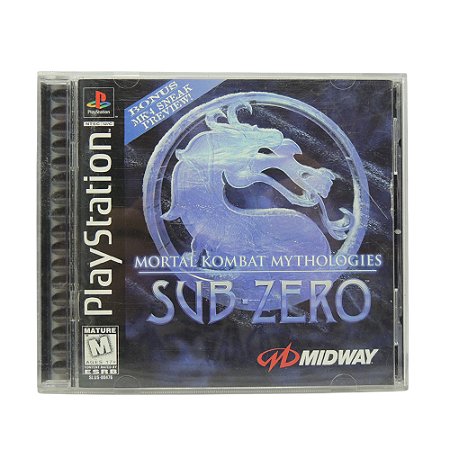 Jogo Mortal Kombat Mythologies: Sub-Zero - PS1