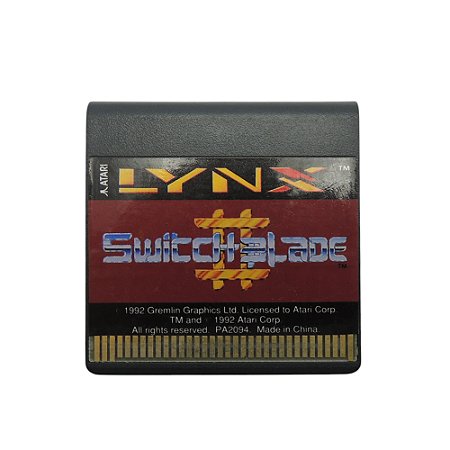 Jogo Switchblade II - Atari Lynx